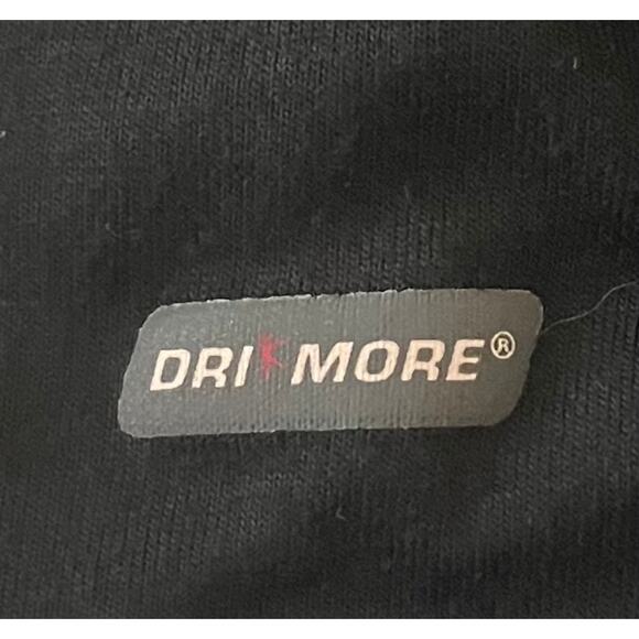 DANSKIN NOW LOOSE SHORT SLV V-NECK T-SHIRT, WOMENS, 4X(26W-28W), BLACK - Picture 10 of 11